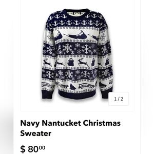 Nantucket Christmas Sweater